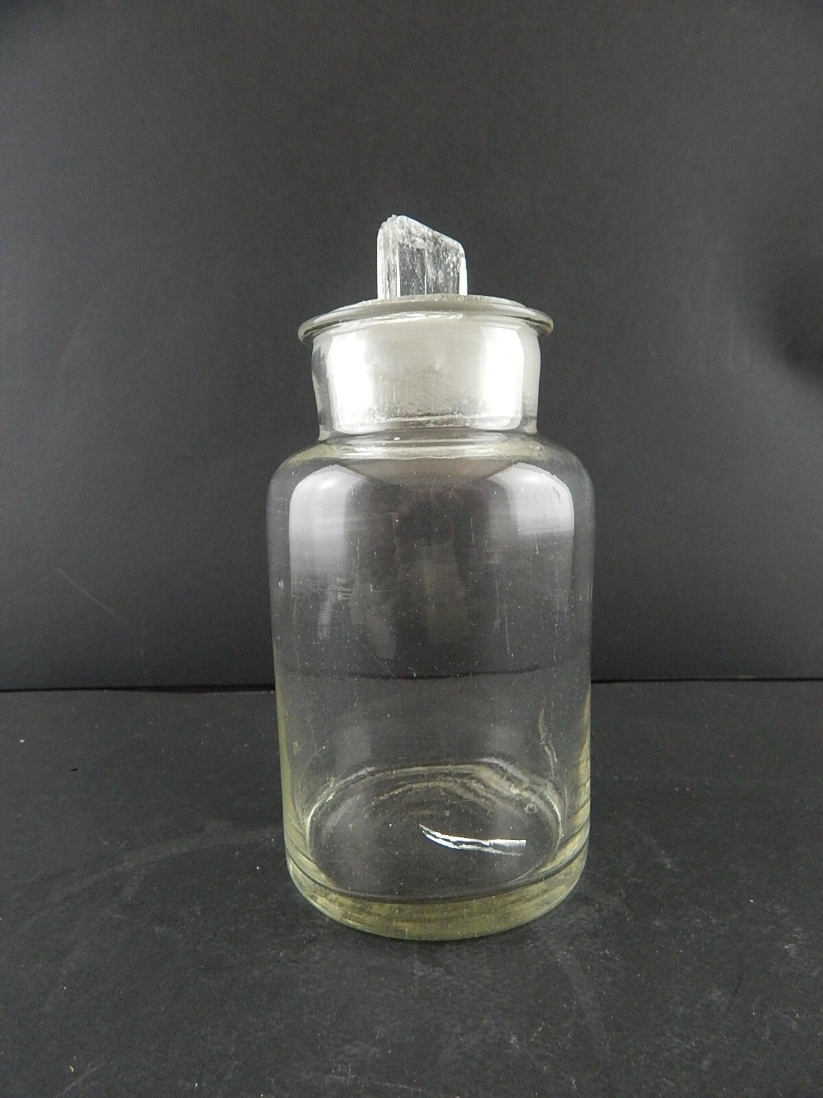 ANTICO VASO ALBARELLO VETRO SOFFIATO ALTARE FARMACIA DROGHERIA A148