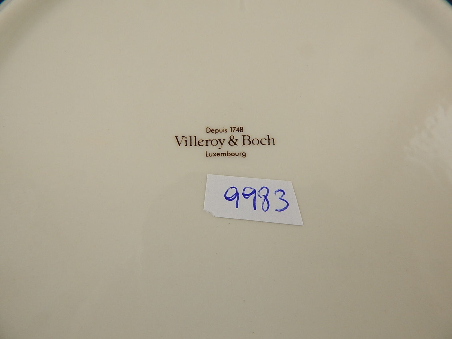 VINTAGE VILLEROY&BOCH COFANETTO SCATOLA PORTA BONBONS GIOIE PORCELLANA LE MERLE