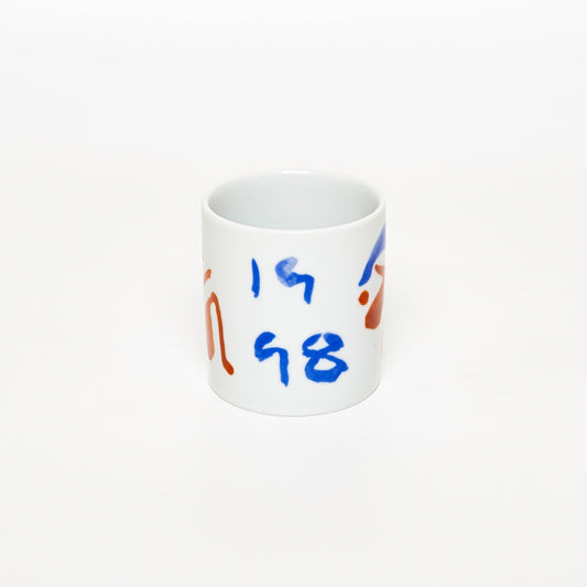 ROYAL COPENHAGEN TAZZA ANNUALE 1998 PICCOLA CERAMICA CM 8 ML 200