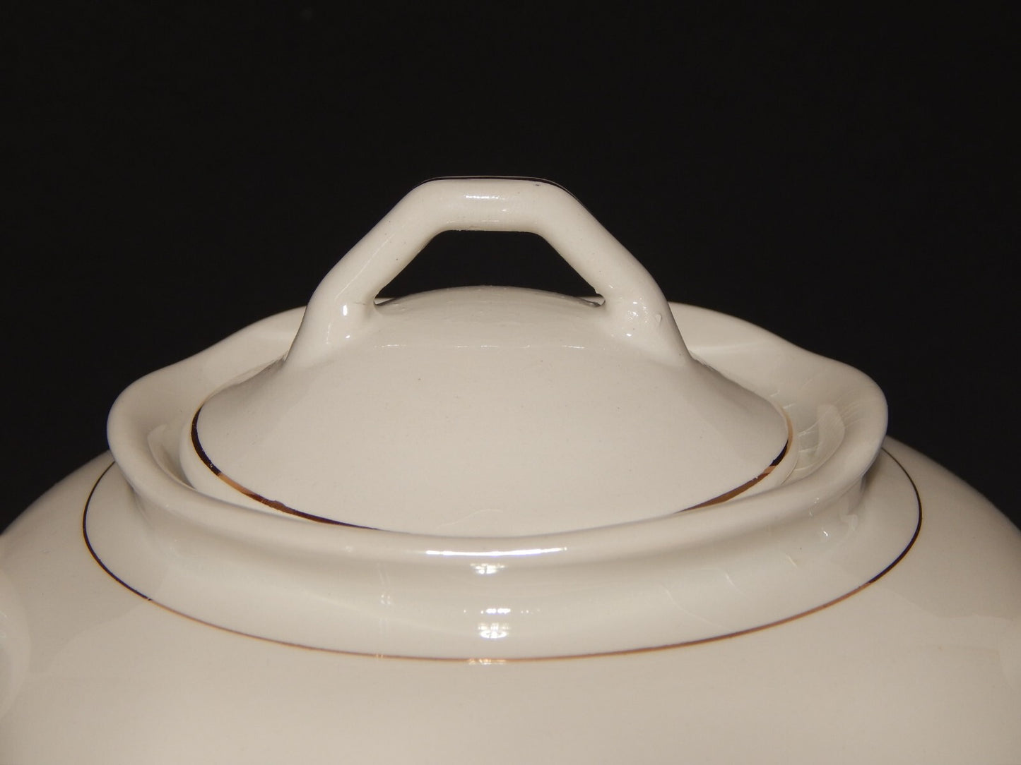 MODERNARIATO RARA TEIERA SOCIETA' CERAMICA ITALIANA LAVENO DECORO FIORI DI PESCO