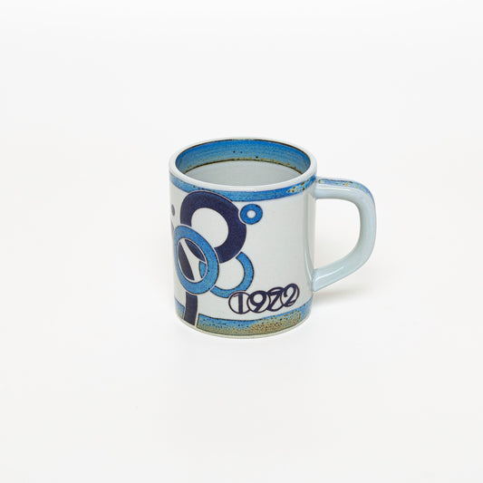 ROYAL COPENHAGEN TAZZA ANNUALE 1972 PICCOLA CERAMICA CM 8 ML 200