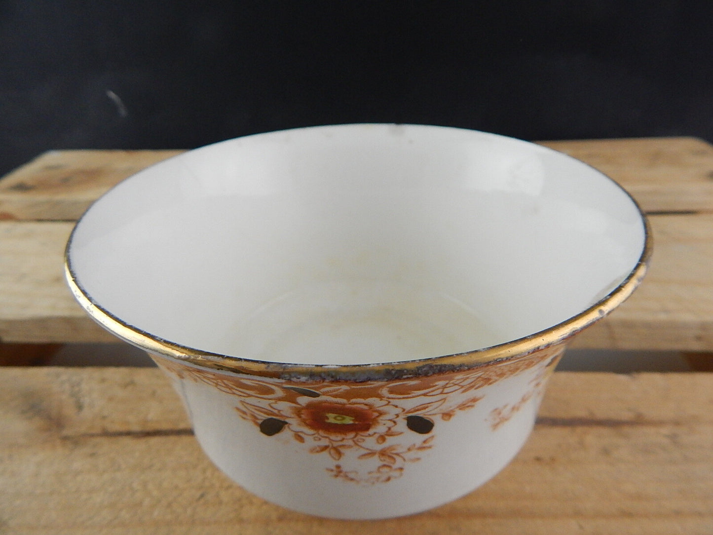 ANTICA PREZIOSA CIOTOLA ZUCCHERIERA PORCELLANA INGLESE EPOCA VITTORIANA