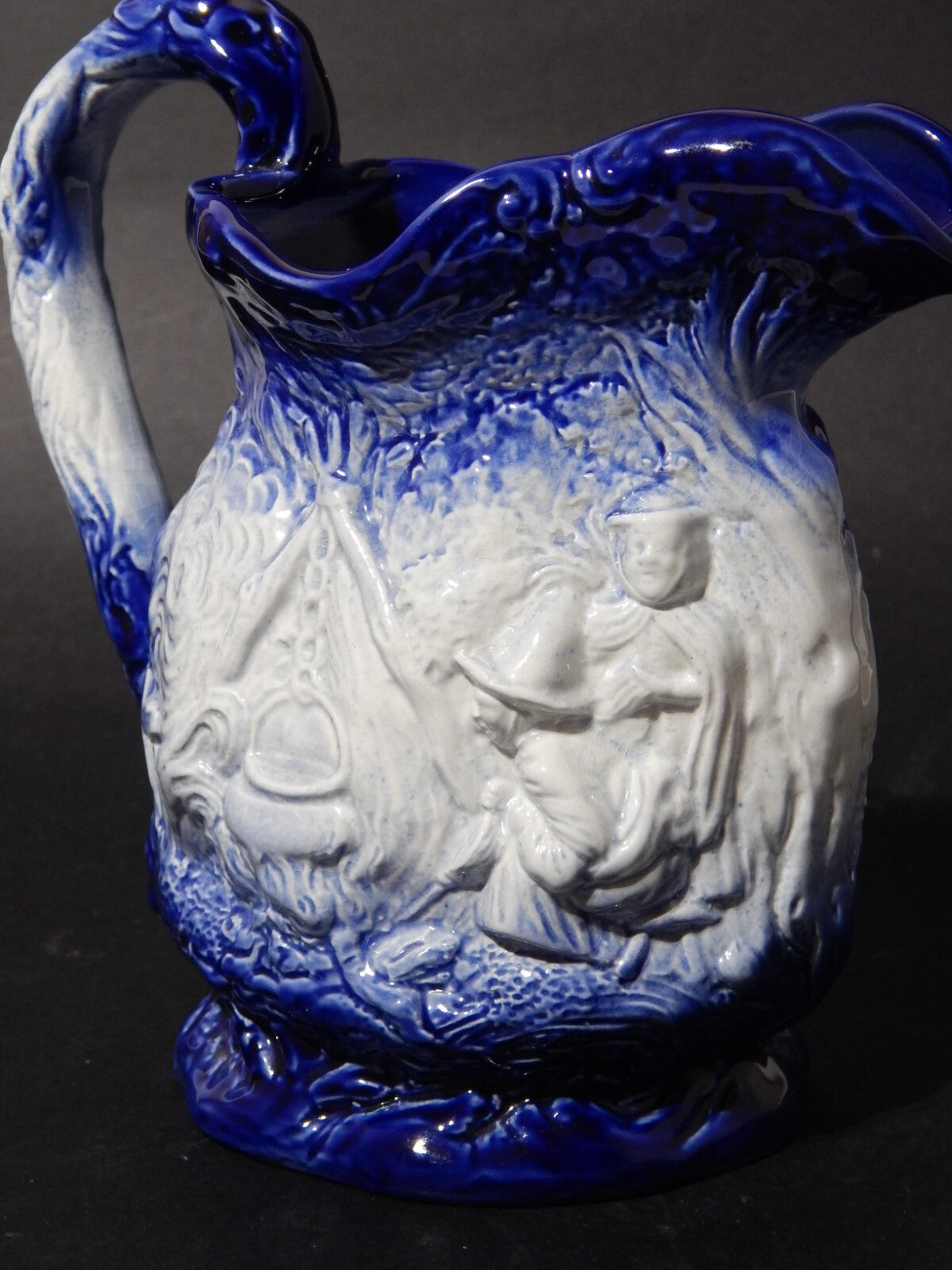 BURLEIGH STAFFORDSHIRE ORIGINALE CARAFFA BROCCA CERAMICA INGLESE IRONSTONE