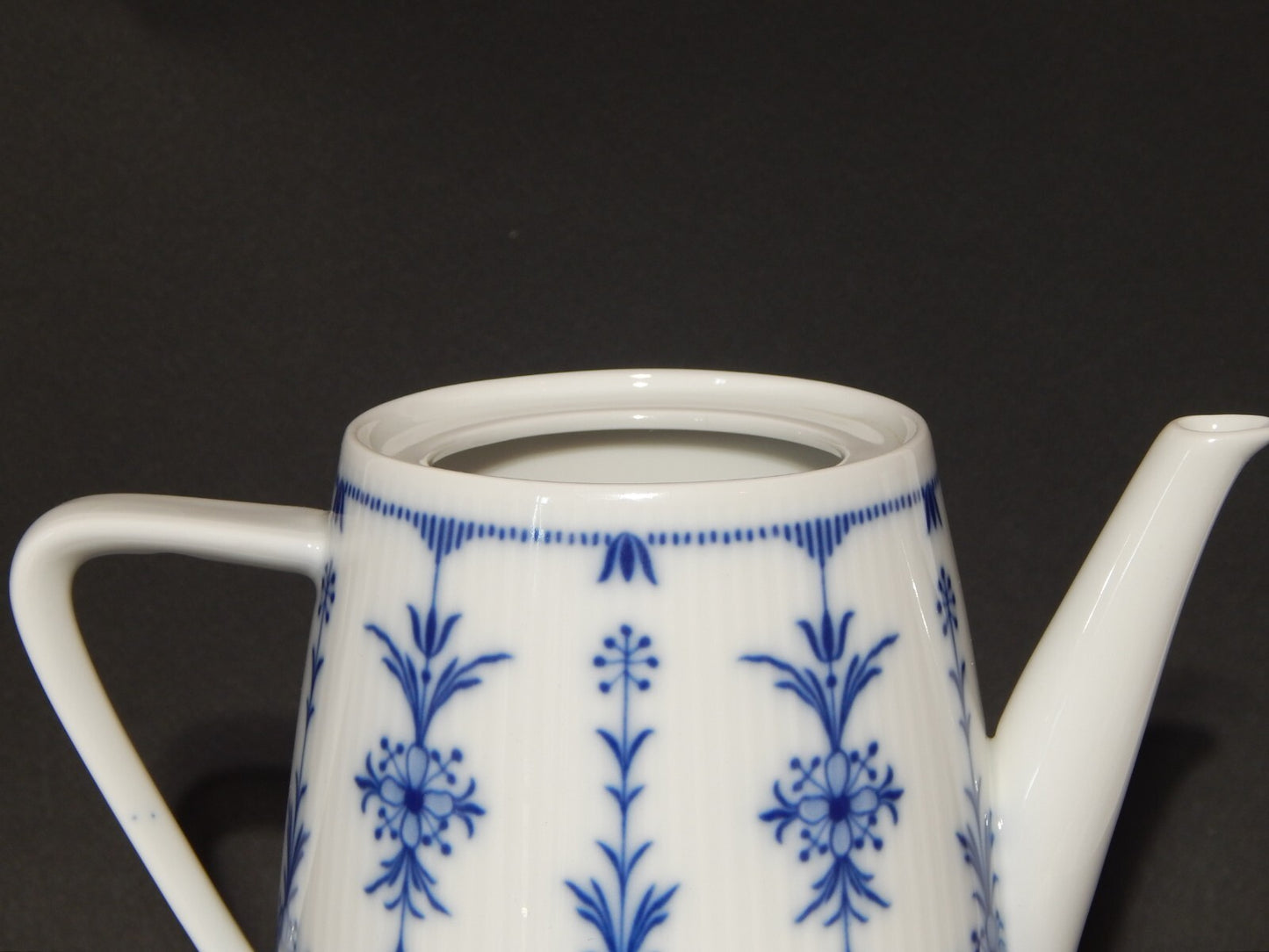 VINTAGE SERVIZIO TÈ CAFFE' PORCELLANA SELTMANN WEIDEN MONIKA BLAU FEUER