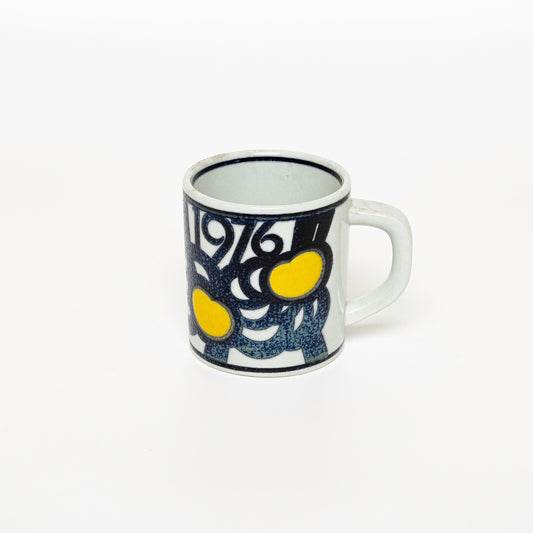 ROYAL COPENHAGEN TAZZA ANNUALE 1976 PICCOLA CERAMICA CM 8 ML 200