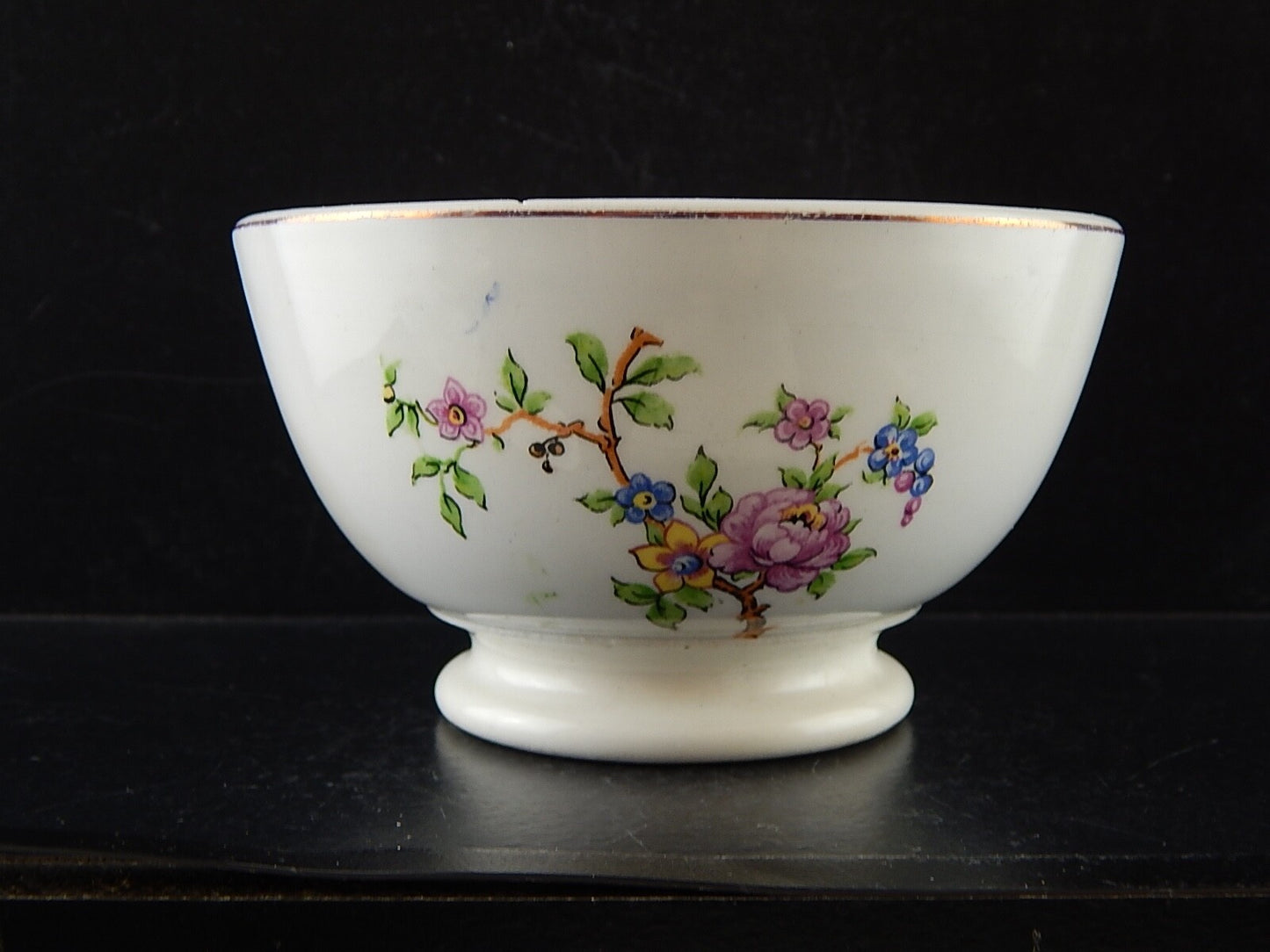 ARTE POVERA ANTICA 1927 SCODELLA TAZZA CERAMICA REVELLI LAVENO MARCHIO AQUILA