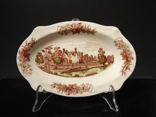 ANTICA RAVIERA PORCELLANA JOHNSON BROS ROYAL HOMES OF BRITAIN YORK COTTAGE