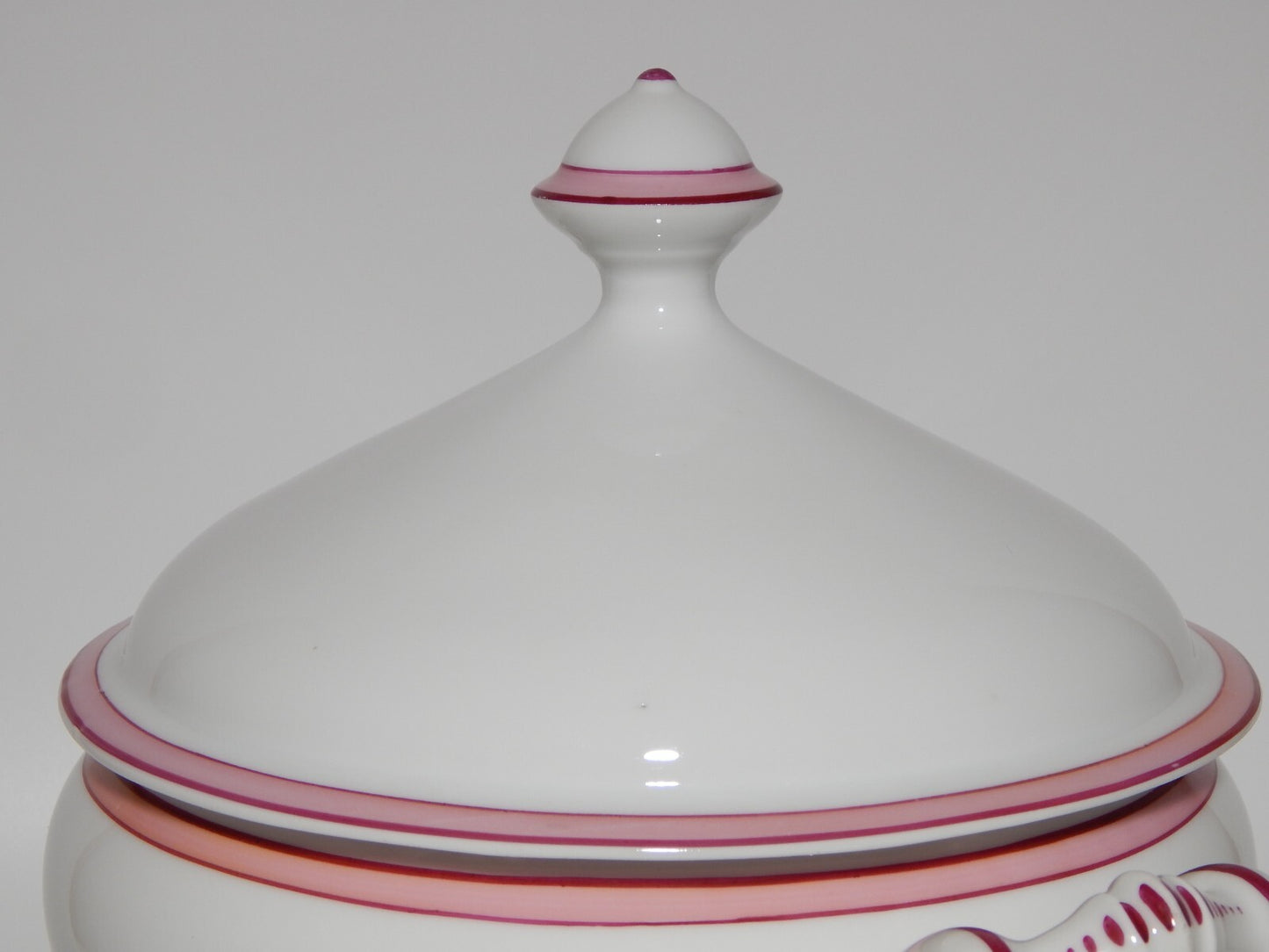 ANTICA PROBABILE MANIFATTURA HAVILAND ZUPPIERA CENTROTAVOLA PORCELLANA FINE 800