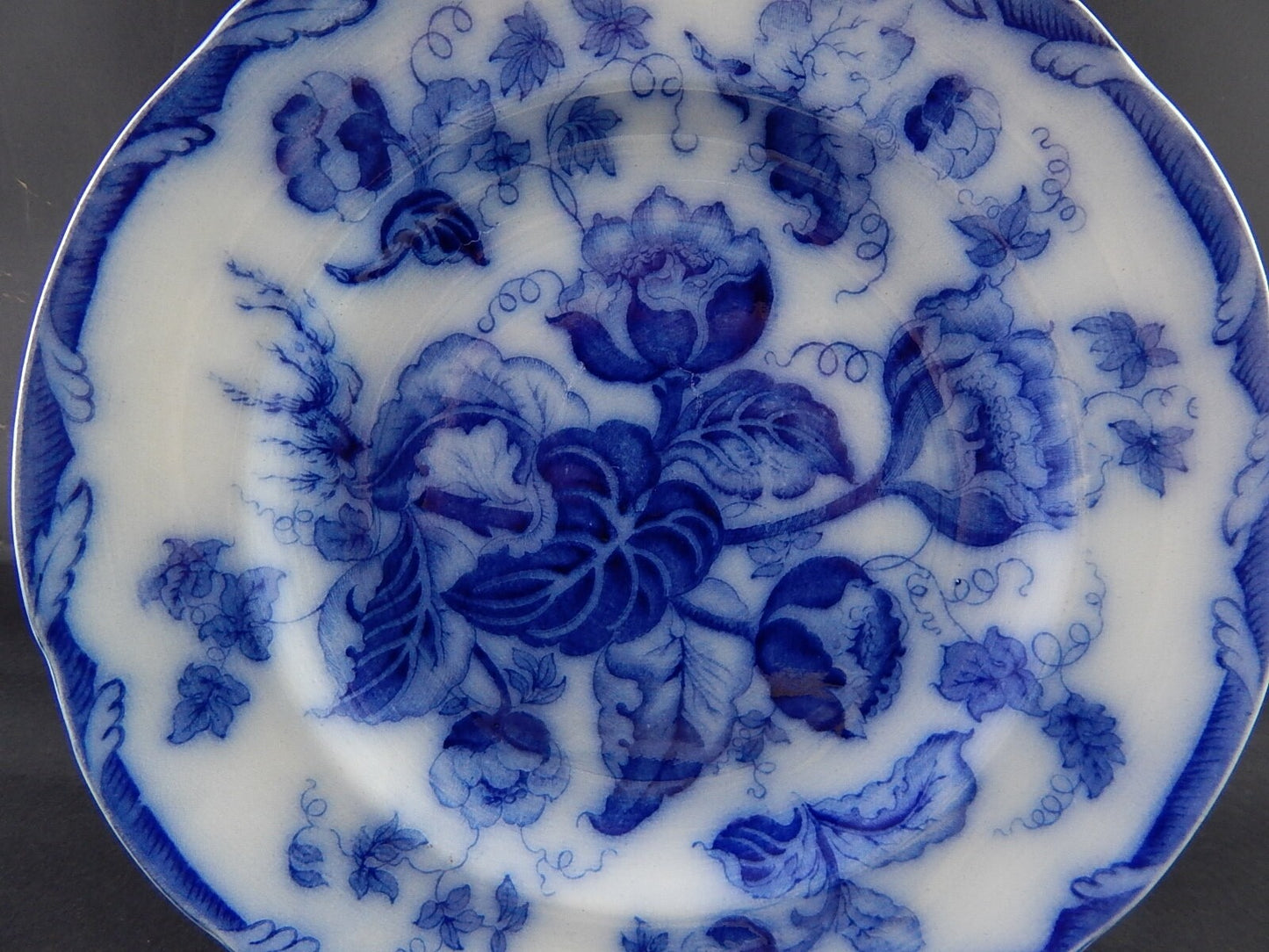 ANTICO RARO PIATTO PORCELLANA WEDGWOOD WATER NYMPH DIPINTO MANO FINE '800 #8737