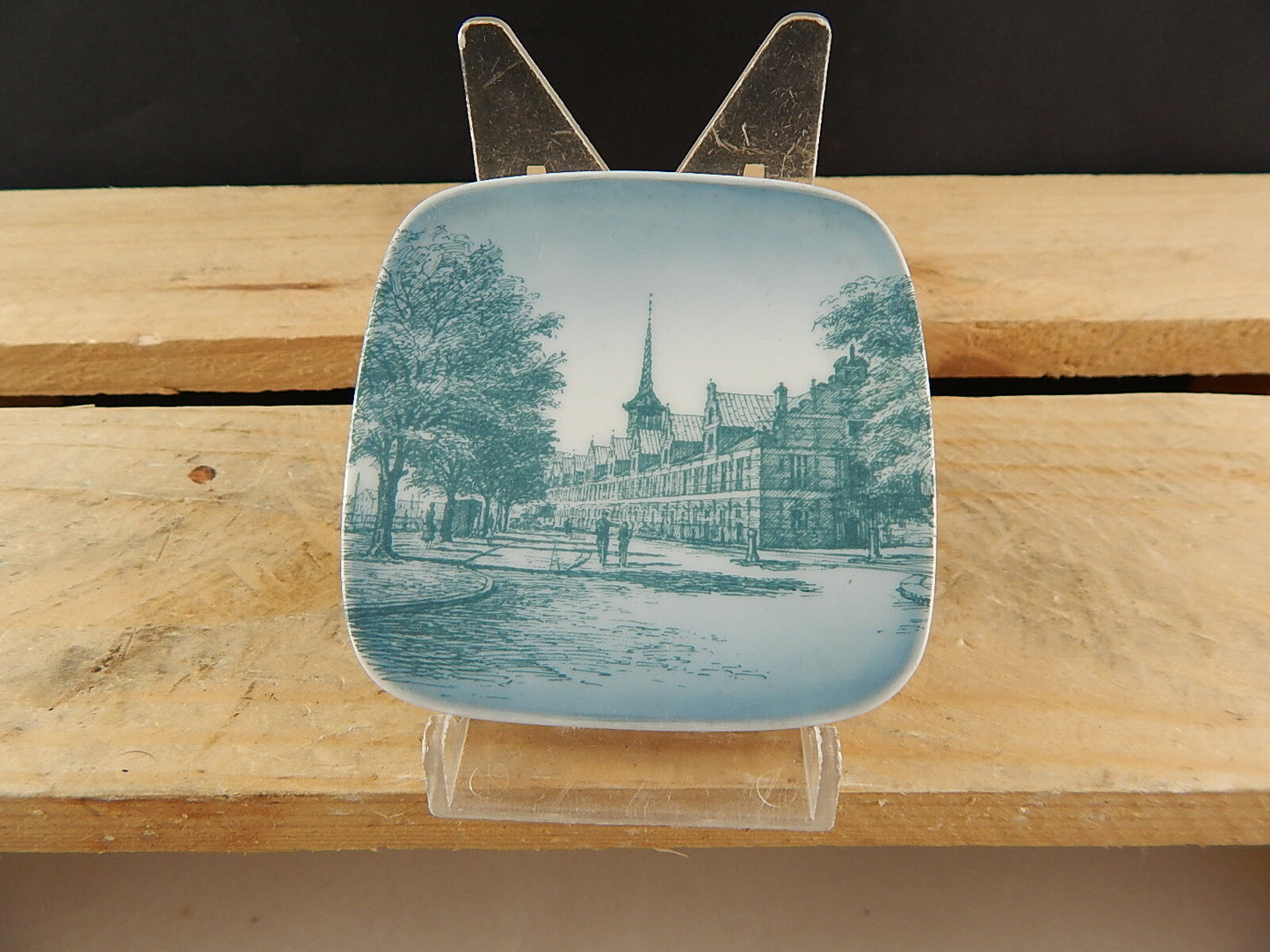 ROYAL COPENHAGEN BING&GRONDAHL PLAQUETTE PORCELLANA BORSEN COPENHAGEN