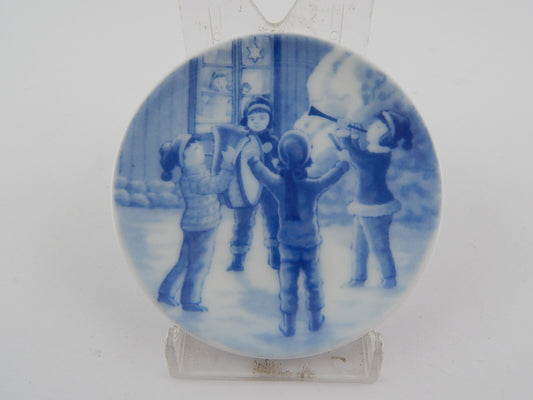 BING&GRONDAHL COPENHAGEN ANNUAL COLLECTIBLES PLAQUETTE 2004 PORCELLANA NEW W/BOX