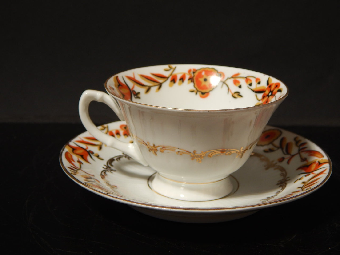 ANTICA TAZZINA CAFFE’ STILE IMPERO PORCELLANA MANIFATTURA SCHUMANN 1945 BAVARIA