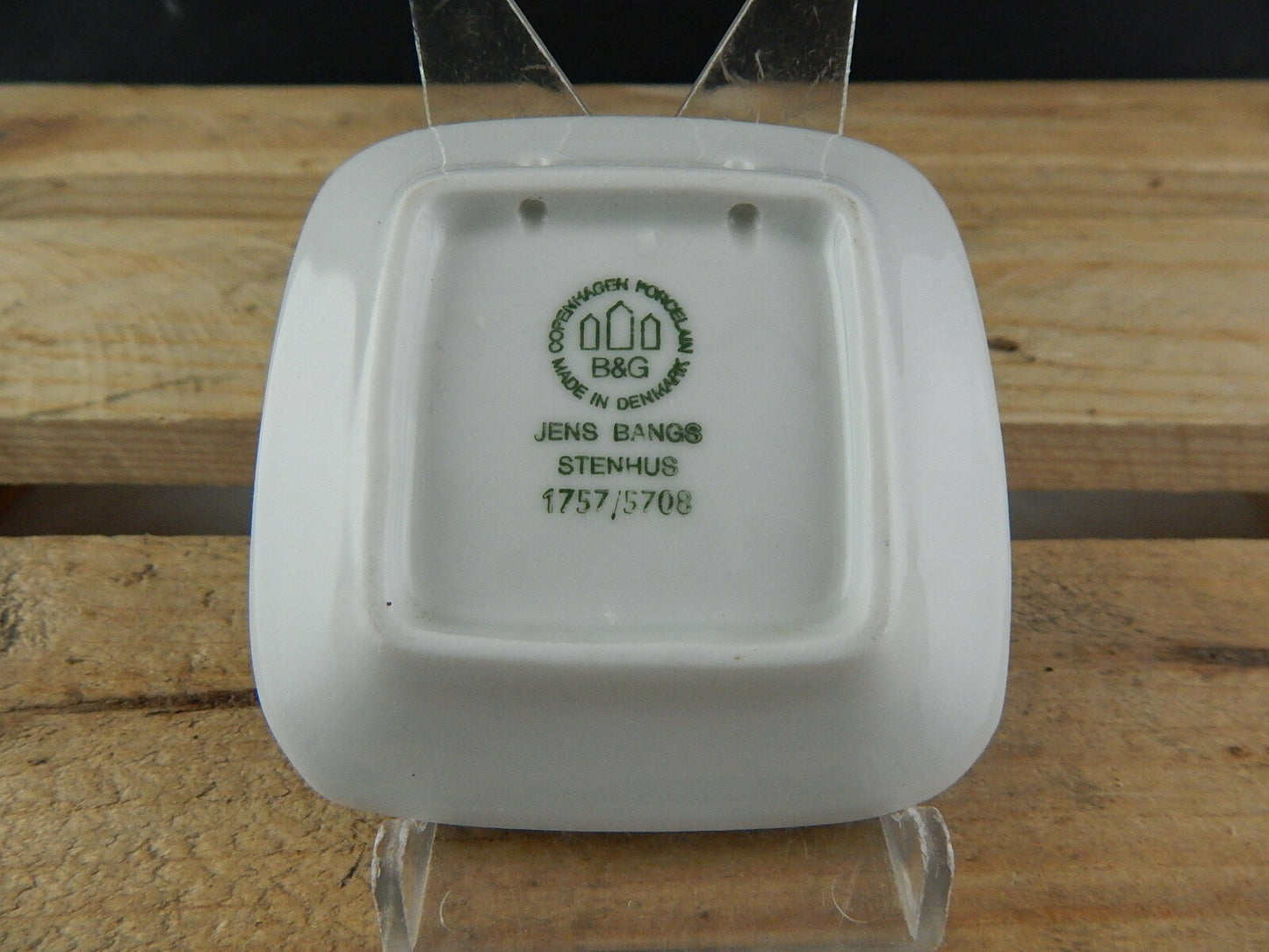 ROYAL COPENHAGEN BING&GRONDAHL PLAQUETTE PIATTO PORCELLANA JENS BANGS STENHUS