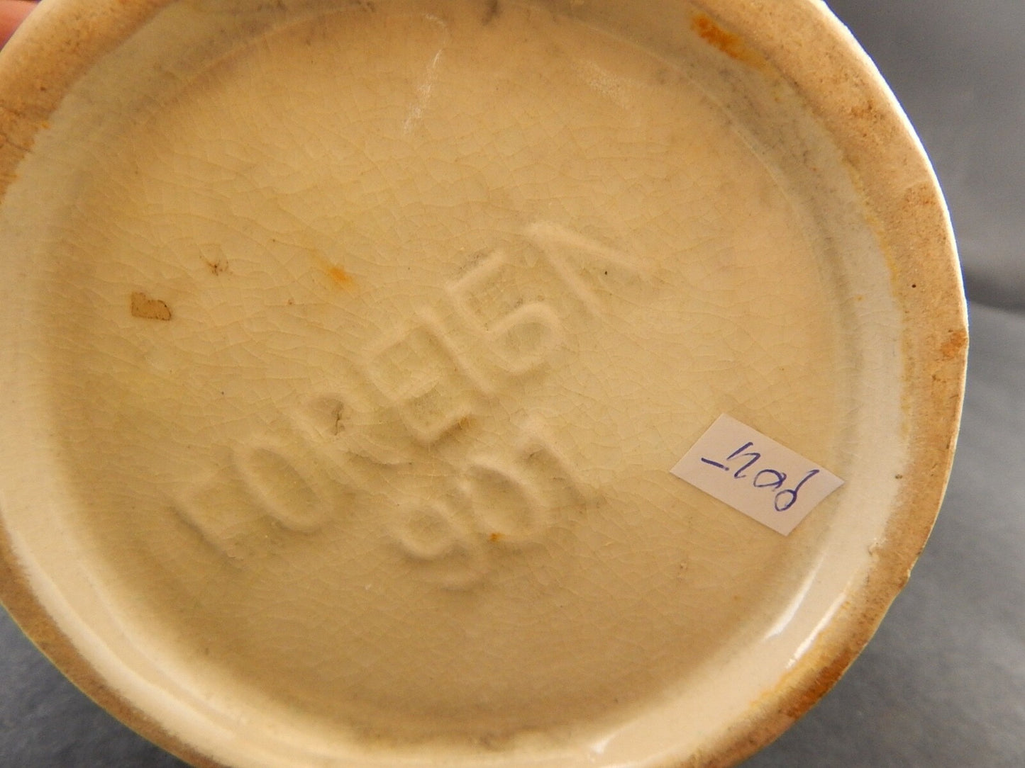 ANTICO AUTENTICO BOCCALE BIRRA MUNCHEN FRAUENKIRCHE CERAMICA TEDESCO COLLEZIONE