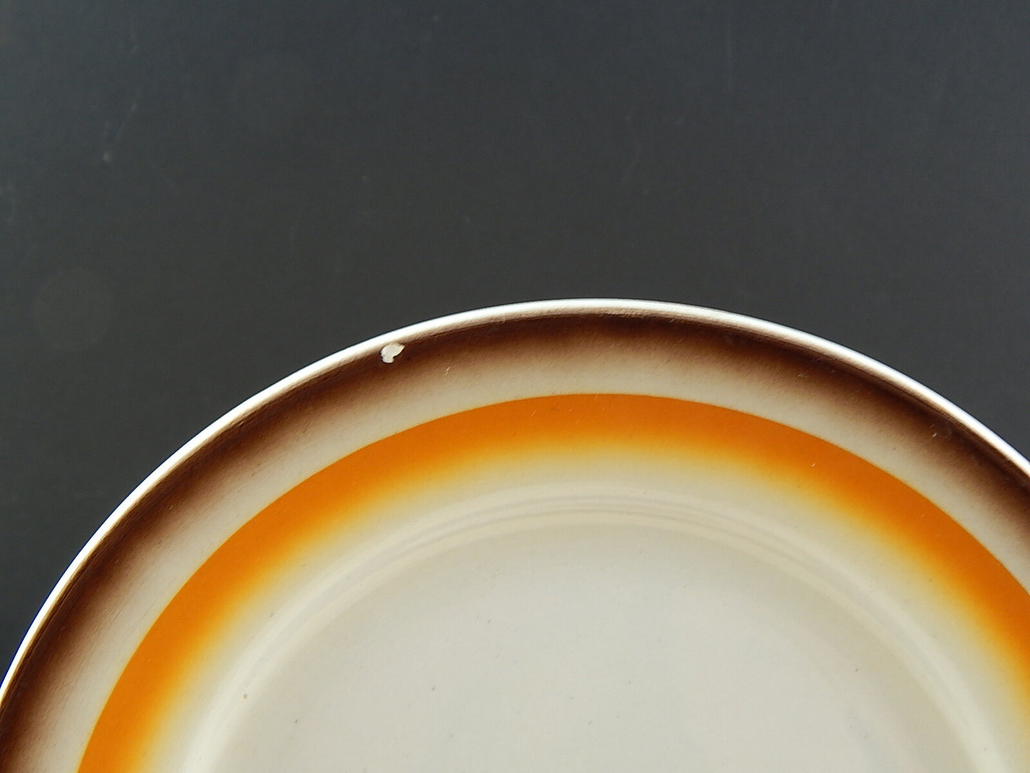 ART DECO FUTURISTA PIATTO DESSERT CERAMICA GALVANI PORDENONE DESIGN SIMONETTO #