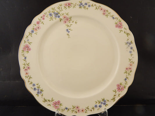 ANTICO VASSOIO ROTONDO PIANO PREZIOSA PORCELLANA KRAUTHEIM BAVARIA CM 32