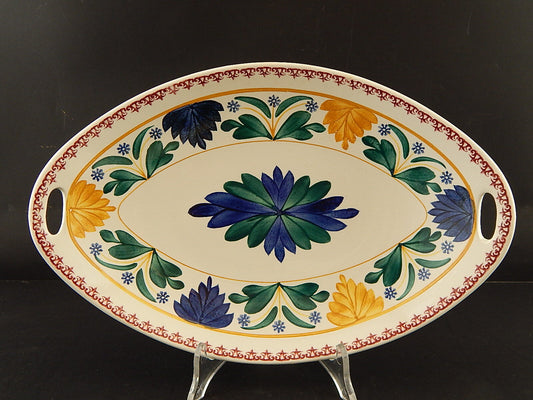 MODERNARIATO VINTAGE SOCIETA' CERAMICA MAASTRICHT CENTROTAVOLA FRUTTIERA