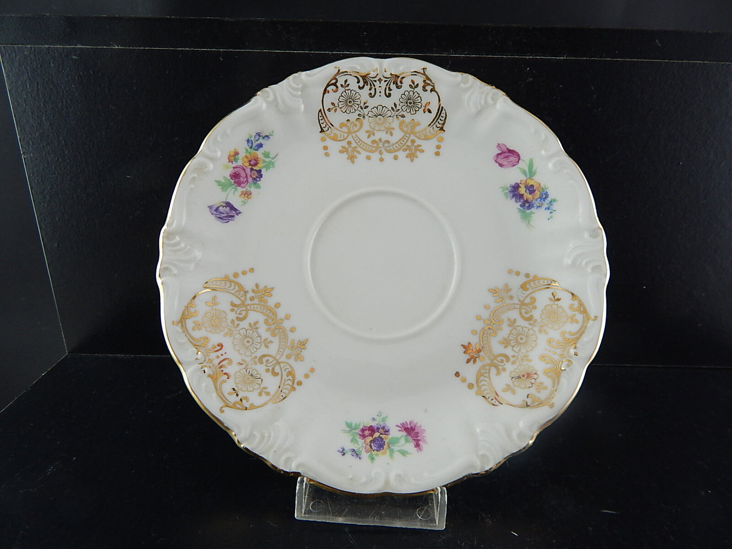 ANTICO RARO SET COLAZIONE TAZZA PIATTO PORCELLANA WINTERLING BAVARIA THERESIA