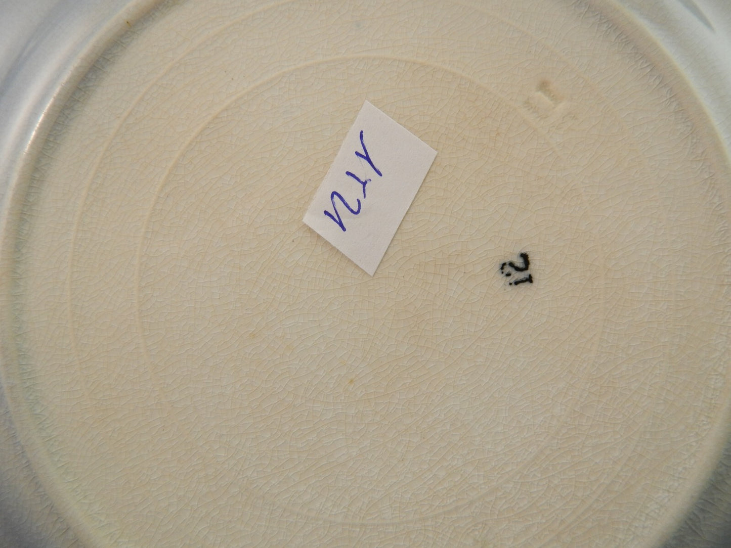 WEDGWOOD&CO ATALANTA PREZIOSO ANTICO PIATTO CM 23 SEMI-PORCELLANA DEL 1906