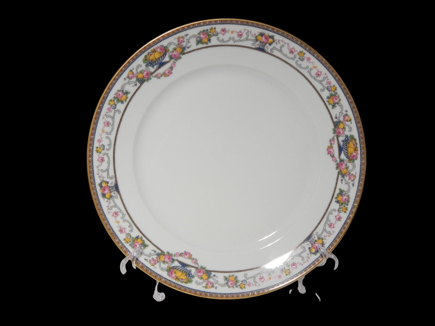 VINTAGE SERVIZIO TAVOLA PIATTI PORCELLANA ROSENTHAL CLASSIC ROSE GRECA FRUTTI