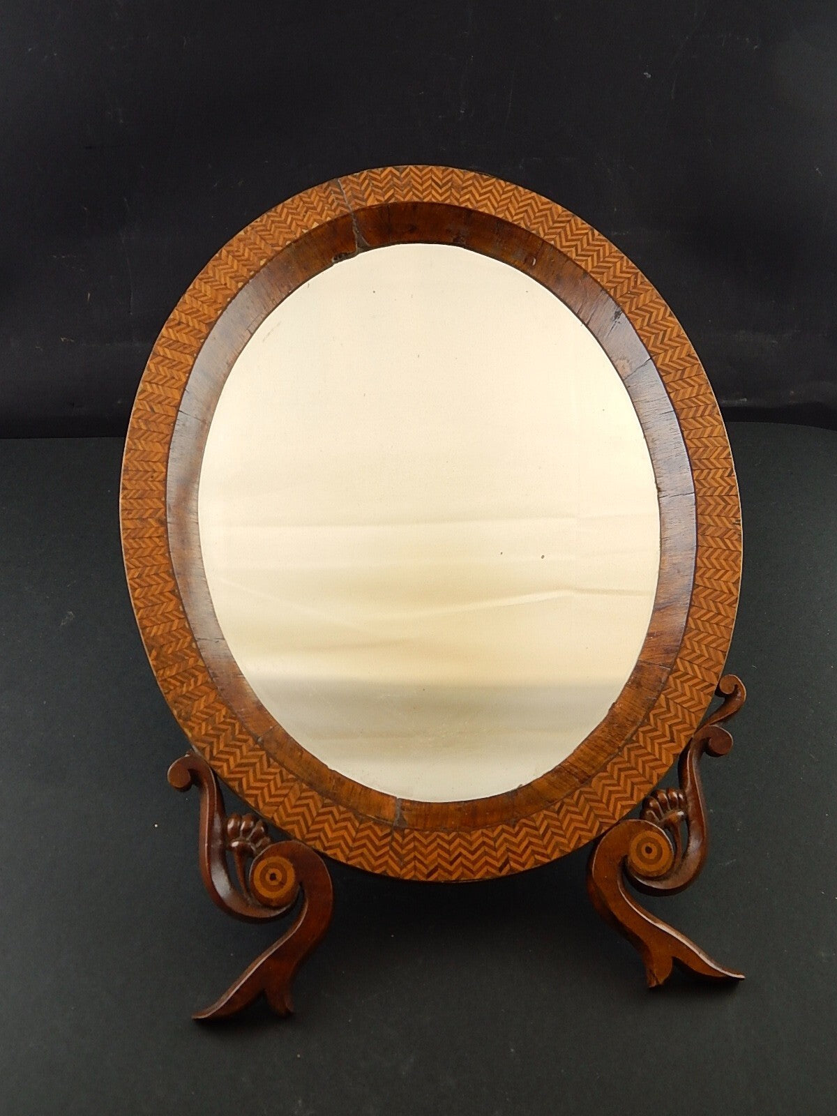 ANTICA AUTENTICA RARA SPECCHIERA FRANCESE EPOCA PRIMA META' 800 STILE CARLO X