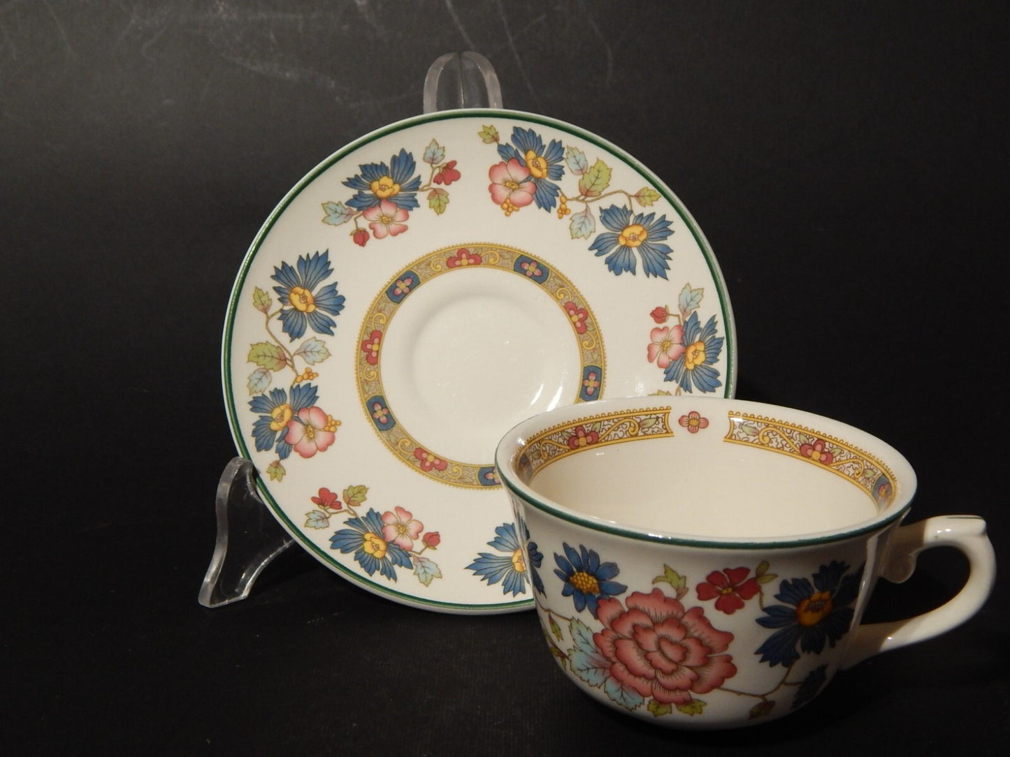VINTAGE TAZZA DA TÈ PORCELLANA ORIENT DYNASTY COLLECTION BY FRANCISCAN