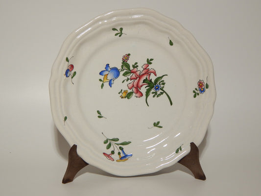 ANTICO RARO PIATTO MAIOLICA CERAMICA LODIGIANA VECCHIA LODI DIPINTO X58