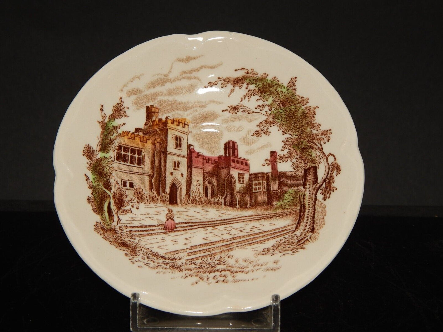 ANTICA TAZZINA CAFFE' PORCELLANA JOHNSON BROS ROYAL HOMES OF BRITAIN HADDON HALL