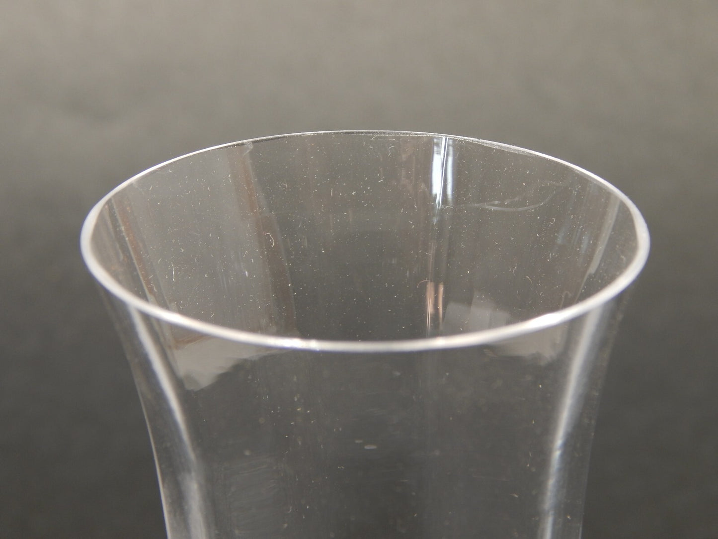 VINTAGE ELEGANTE SERVIZIO 18 BICCHIERI CALICI CRISTALLO MADE IN ITALY ANNI '60