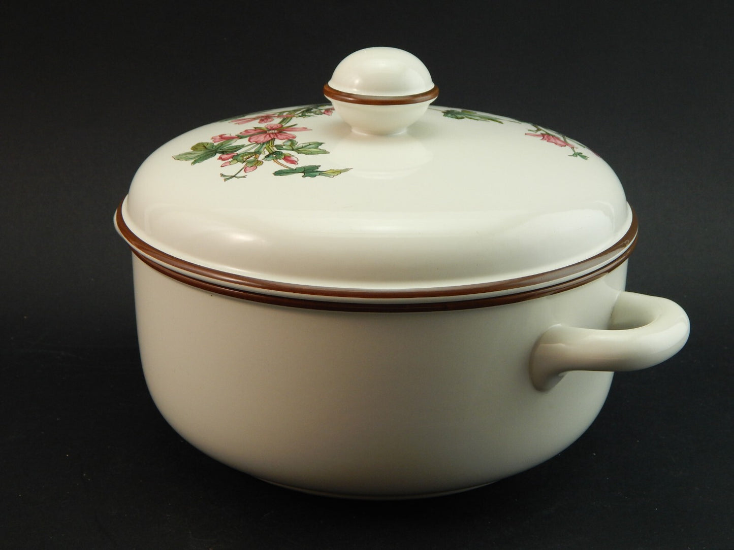 VINTAGE VILLEROY&BOCH ZUPPIERA CENTROTAVOLA PORCELLANA COLLEZIONE BOTANICA