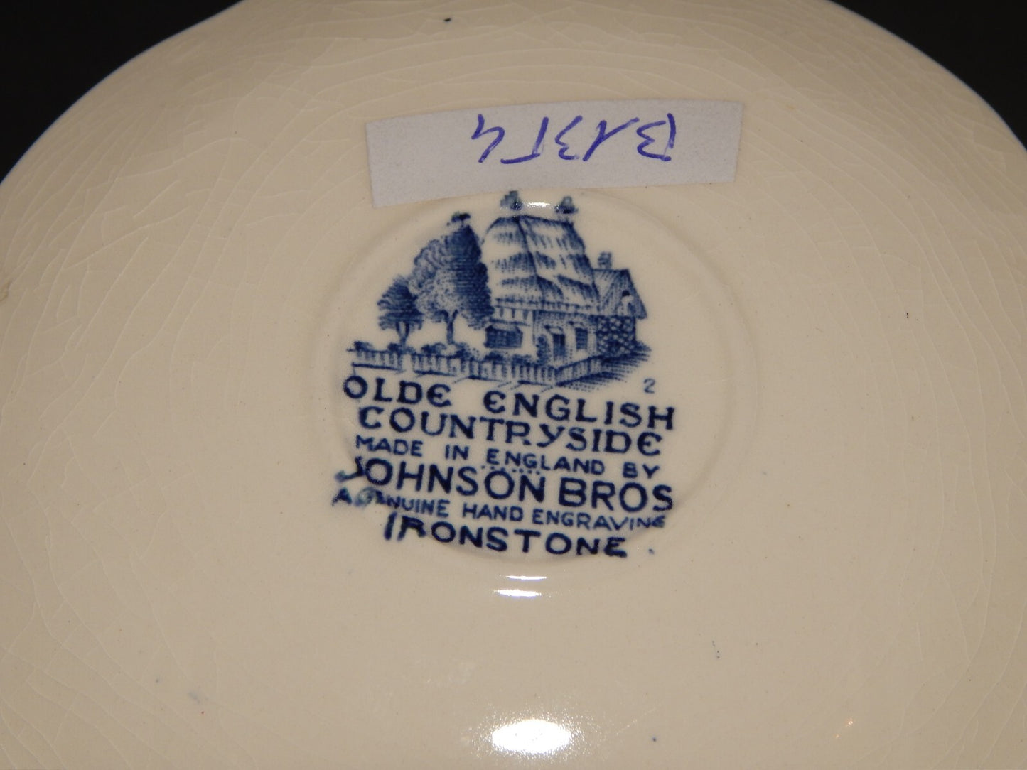 ANTICA TAZZINA CAFFE' SEMI PORCELLANA JOHNSON BROS OLDE ENGLISH COUNTRYSIDE 1354