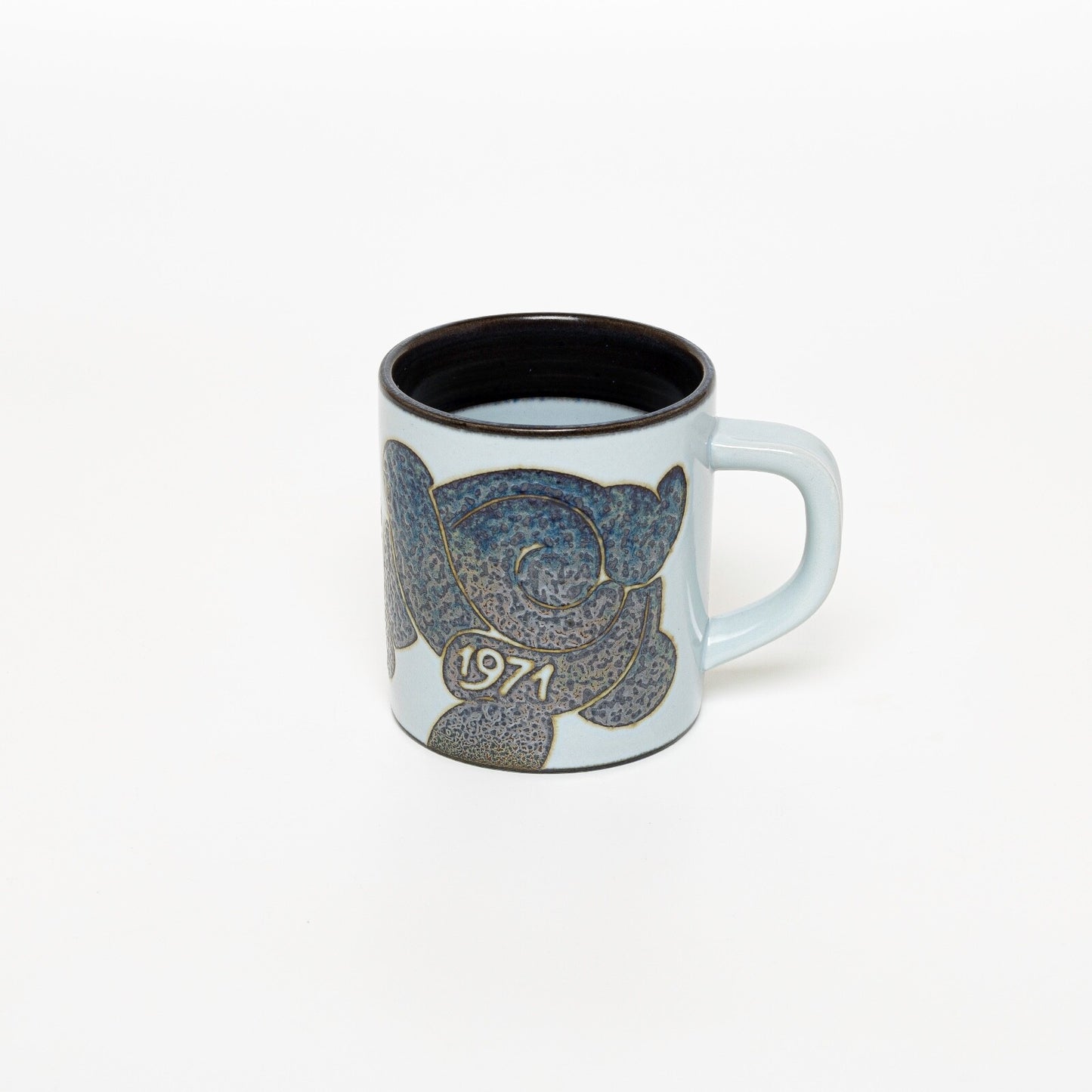 ROYAL COPENHAGEN TAZZA ANNUALE 1971 PICCOLA CERAMICA CM 8 ML 200