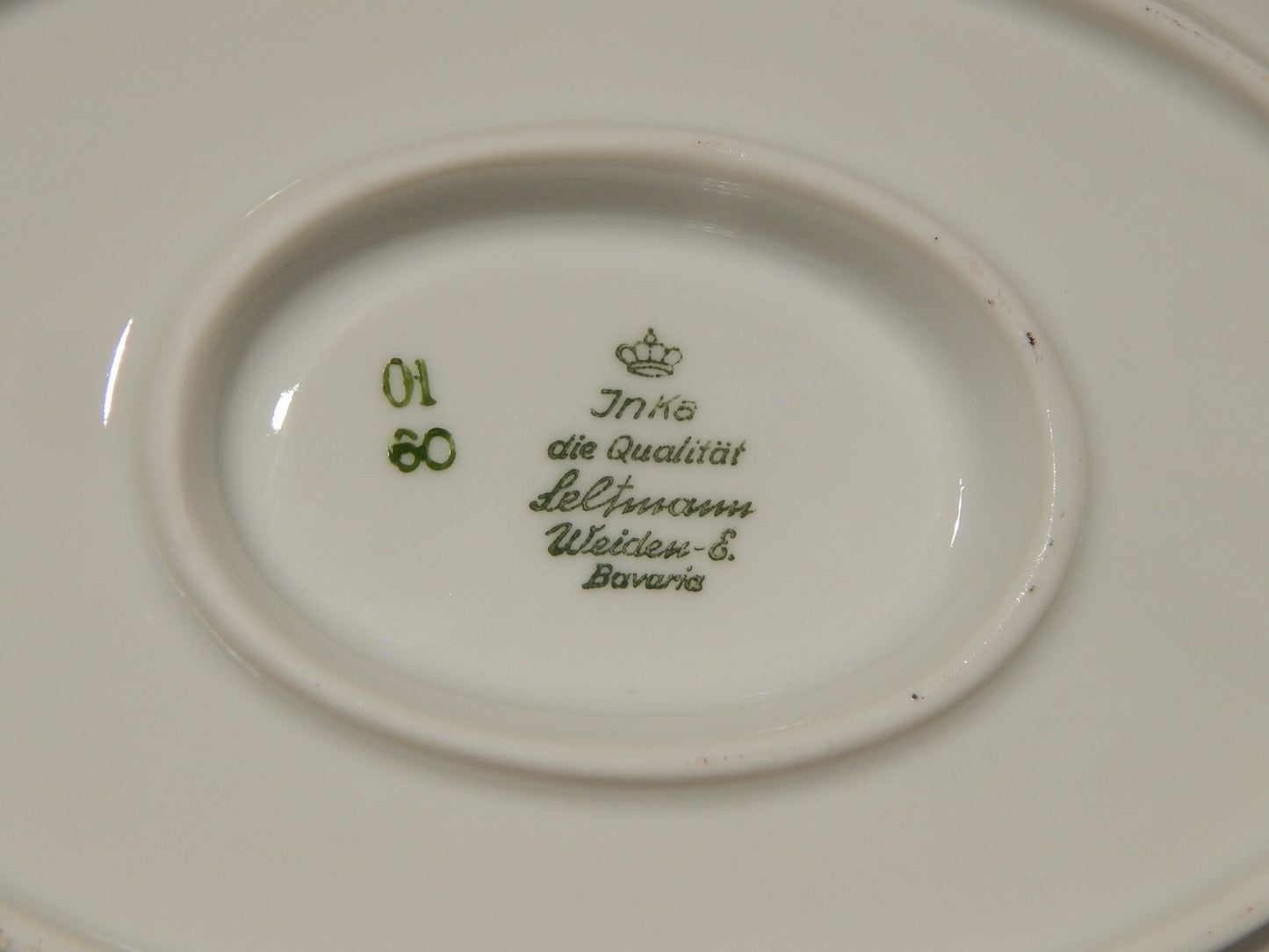 VINTAGE SALSIERA PORCELLANA SELTMANN WEIDEN BAVARIA FIORI DI PESCO #