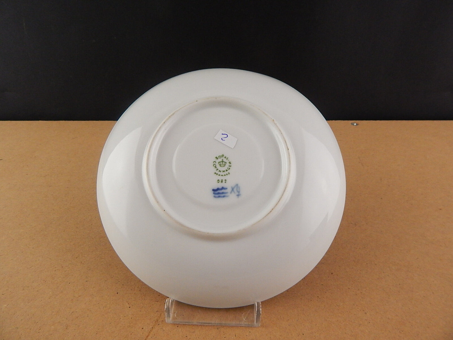 ROYAL COPENHAGEN PORCELLANA BLUE FLOWER TEA CUP SAUCER TAZZA TÈ DIPINTA MANO #2