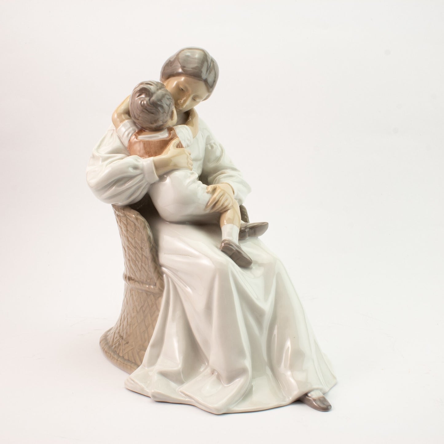 STATUINA GRANDE PORCELLANA ROYAL COPENHAGEN BING&GRONDAHL "Amore di Mamma" 1552