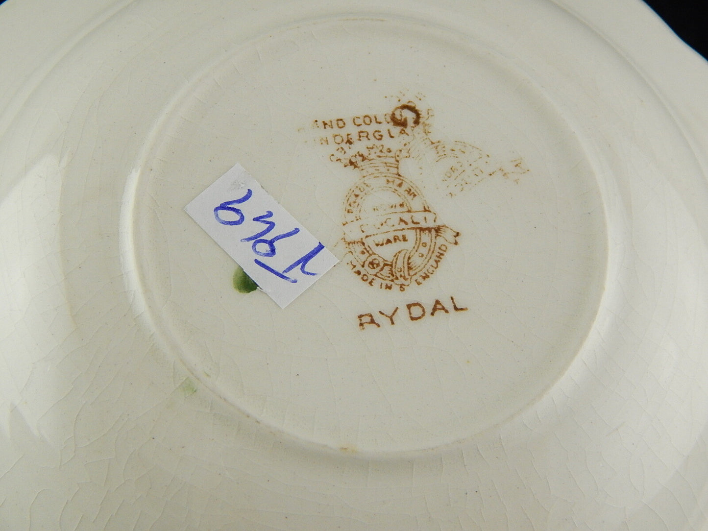 ANTICA CIOTOLA CROWN DUCAL RYDAL SEMI PORCELLANA DECORO FLOREALE POLICROMO #5949