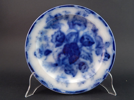 ANTICO PIATTO NINFEE CERAMICA RICHARD MILANO FINE 800 FLOW BLUE WATER NYMPH A883