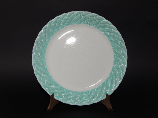 ART DECO VASSOIO PIATTO ROTONDO DA PORTATA CERAMICA GALVANI PORDENONE ANNI '30