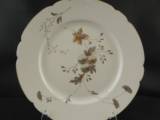 ANTICO PIATTO PORTATA VASSOIO PORCELLANA GINORI DOCCIA DEL 1926 DECORATO A MANO