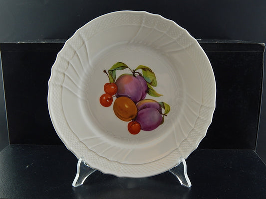 RICHARD GINORI PORCELLANA PIATTO VECCHIO GINORI DECORO NATURA MORTA FRUTTI 294