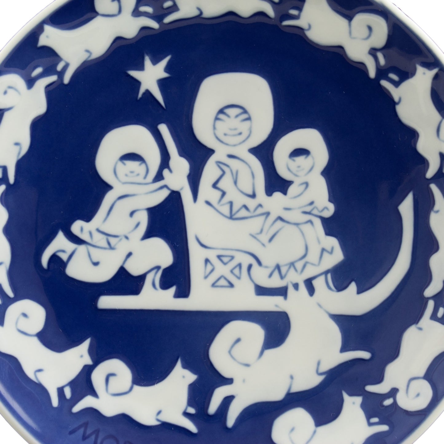 ROYAL COPENHAGEN PIATTO FESTA DELLA MAMMA 1974 ORIGINALE PORCELLANA PRIMA SCELTA