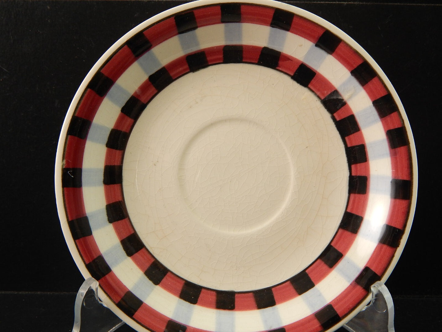 VILLEROY&BOCH ANTICA RARA TAZZA DA TE' PORCELLANA GLASGOW 8202 QUADRETTI #1584