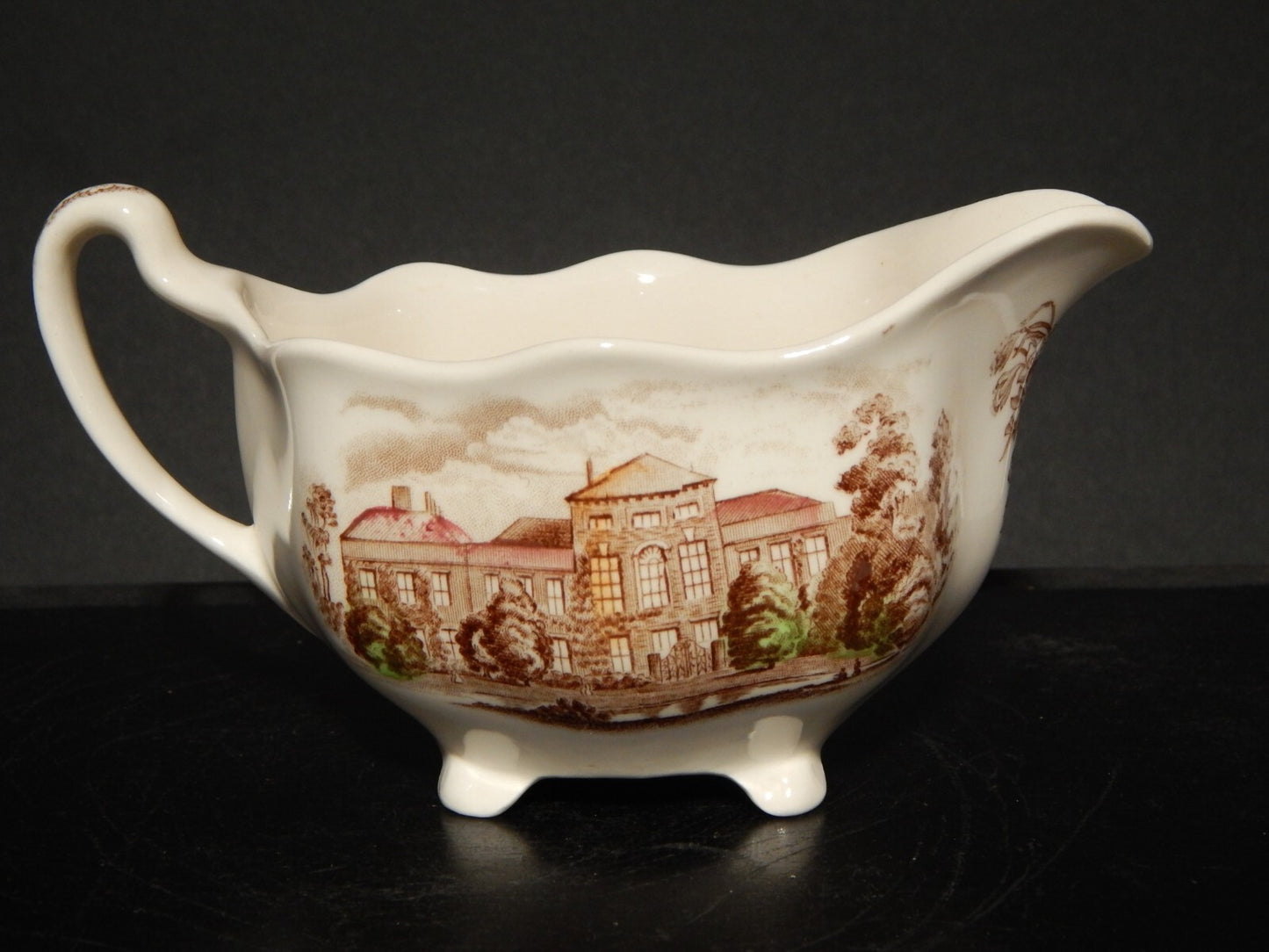 ANTICA LATTIERA PORCELLANA JOHNSON BROS ROYAL HOMES OF BRITAIN KENSINGTON PALACE