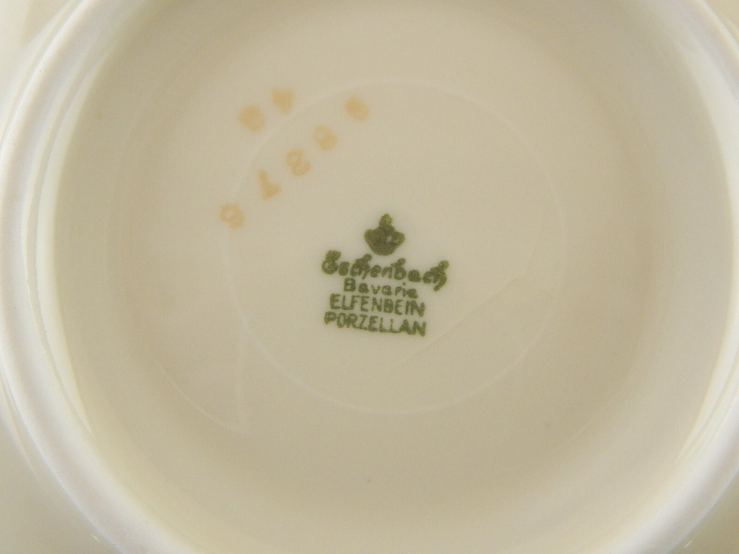 ANTICA ART DECO TAZZINA CAFFE' PORCELLANA ESCHENBACH BAVARIA