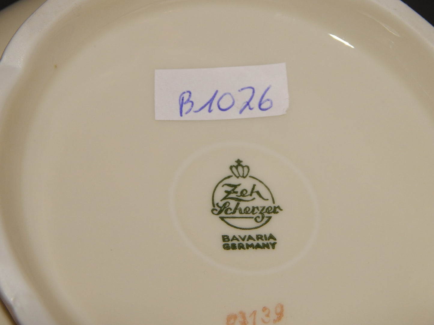 PREZIOSA LATTIERA BRICCO IN PORCELLANA ZEH SCHERZER BAVARIA STILE ROCAILLE