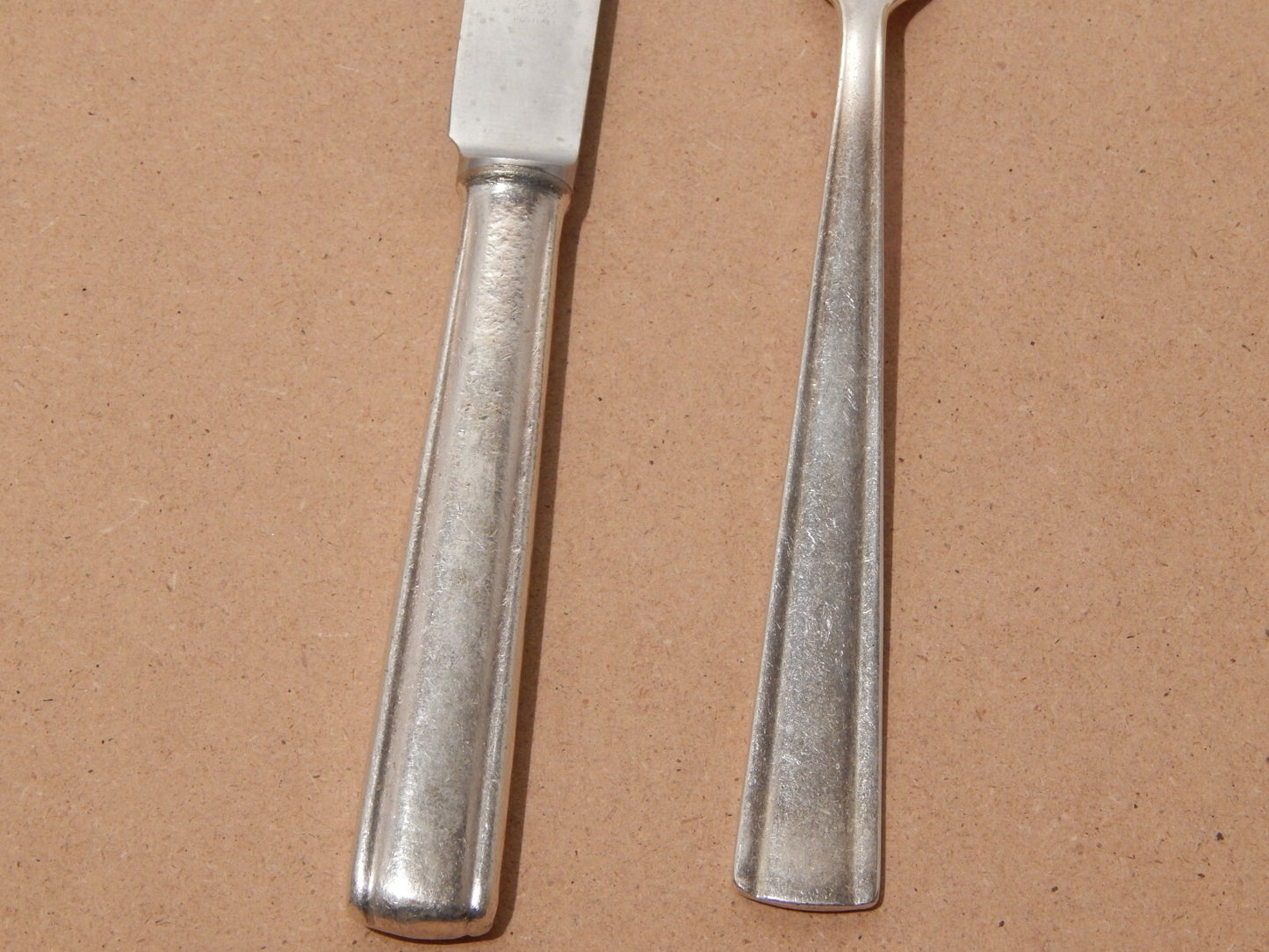 ANNI 50 ARTHUR KRUPP MILANO SET 12 POSATE ALPACCA ARGENTATE DESIGN GIO' PONTI