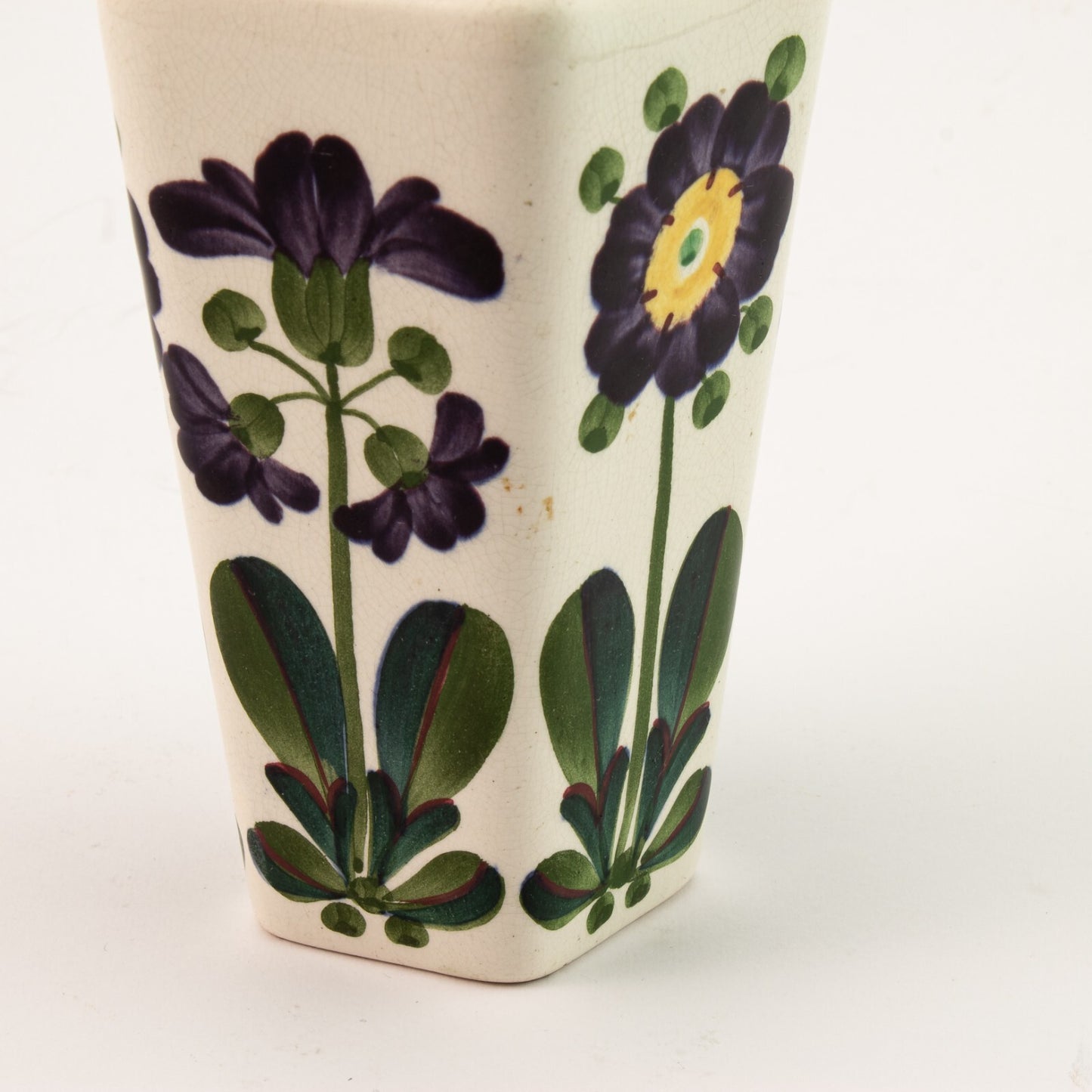 ROYAL COPENHAGEN ALUMINIA ANTICO VASO CERAMICA SOTTOSMALTO 165-102 CM 9X16