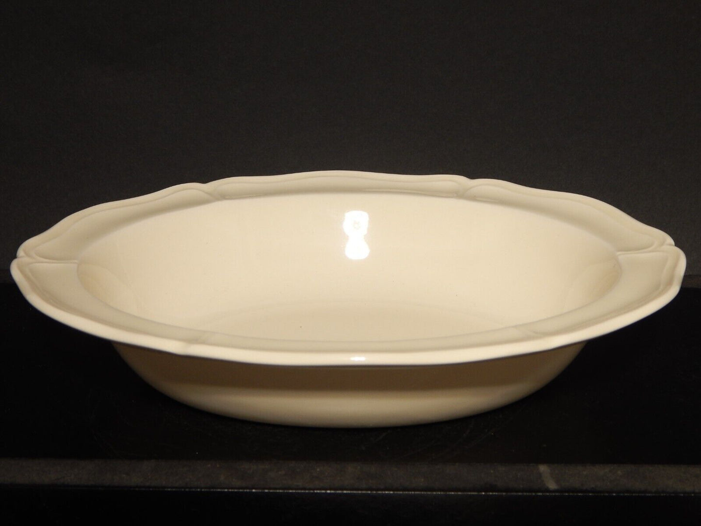 VINTAGE CERAMICA WEDGWOOD ETRURIA BARLASTON QUEENS SHAPE CIOTOLA OVALE FRUTTIERA