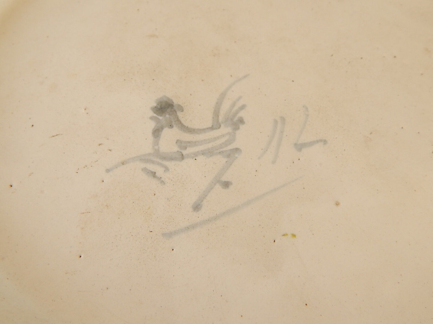 ANTICO GRANDE VASO FIORIERA MAIOLICA CERAMICA CANTAGALLI FIRENZE FINE 800