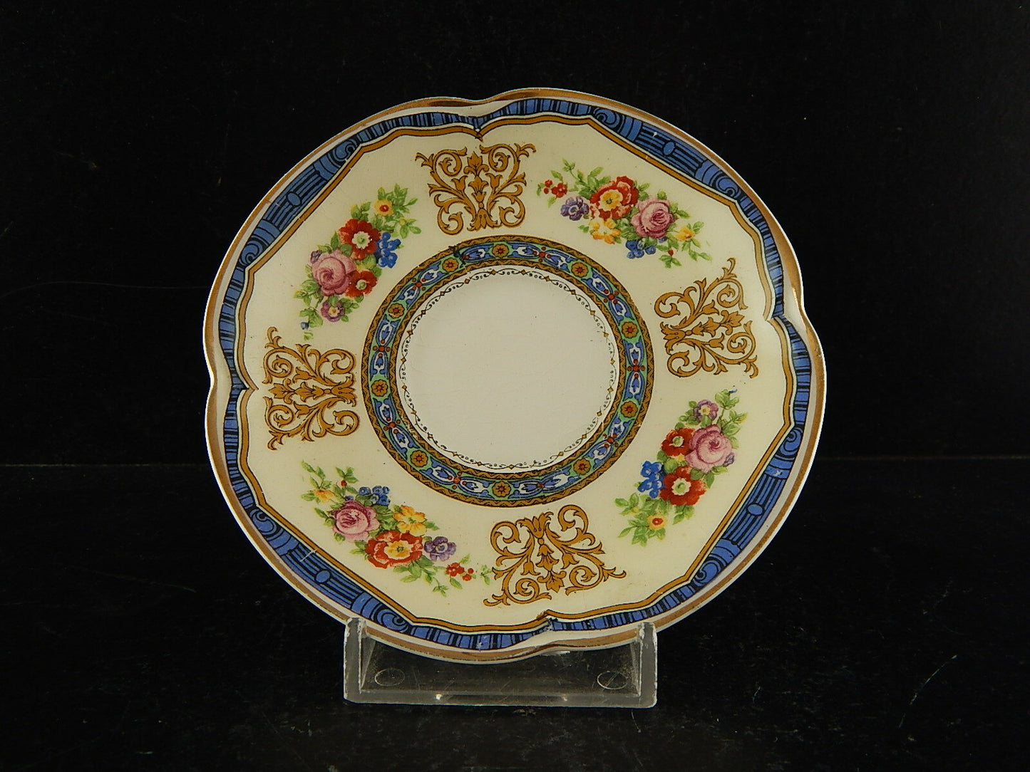 ANTICA 1913 TAZZA PIATTINO SEMI PORCELLANA JOHNSONS BROS COLLEZIONE PAREEK #7688